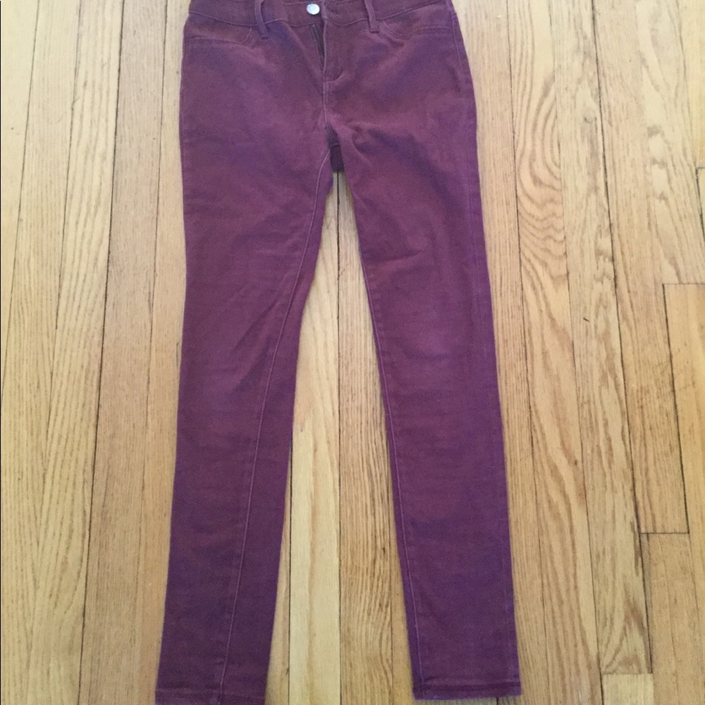 Rust colored girls size 14 jeggings for girls!